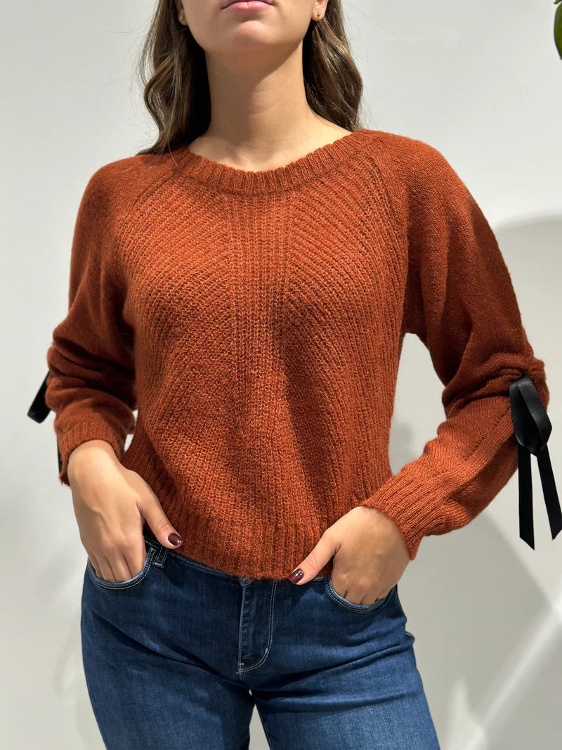 JERSEY MARINA CON LAZOS