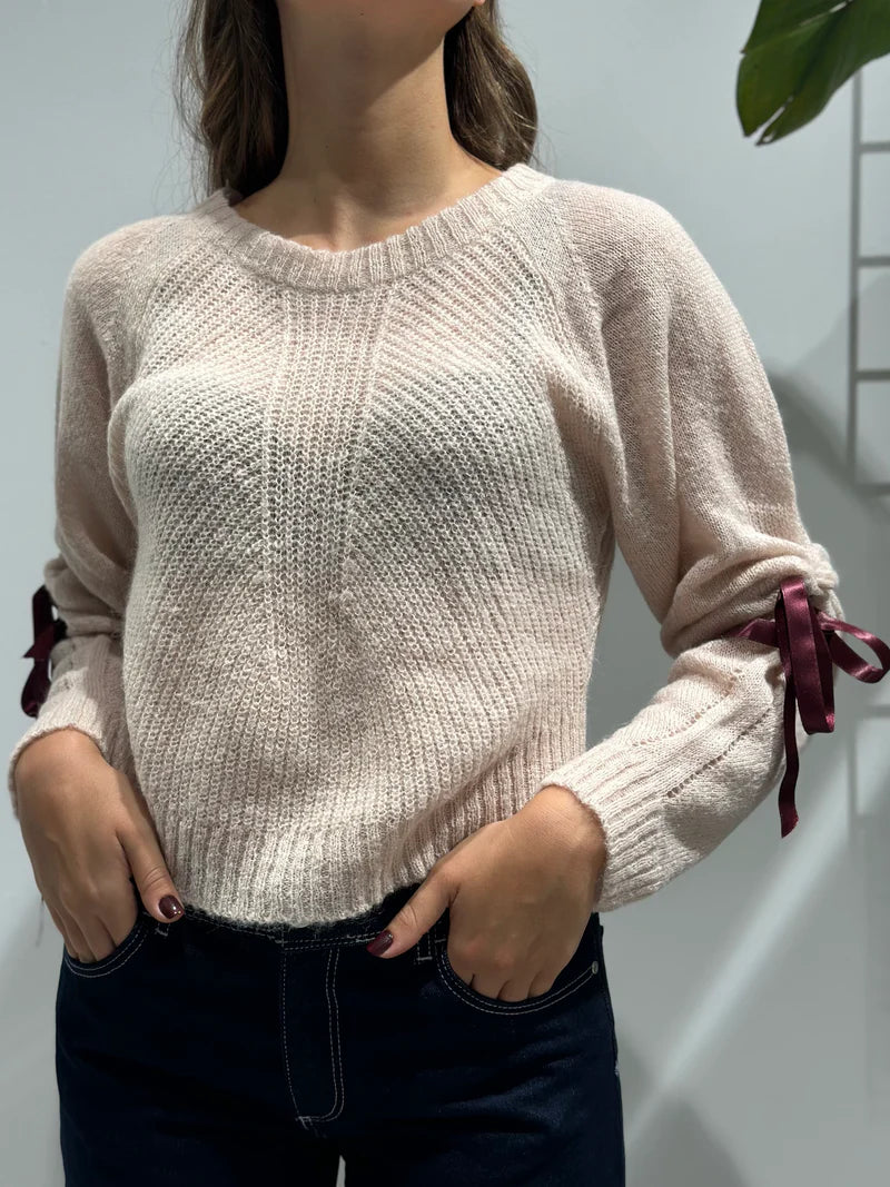 JERSEY MARINA CON LAZOS